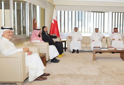 وزير العدل يستقبل الشيخ الدكتور سعيد الكملي ويثمن جهوده الدينية