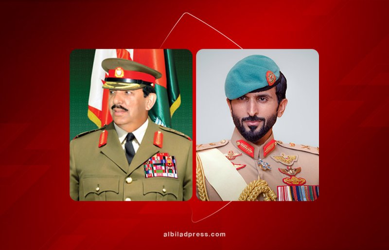 القائد العام لقوة دفاع البحرين يبعث برقية تهنئة إلى سمو مستشار الأمن الوطني قائد الحرس الملكي
