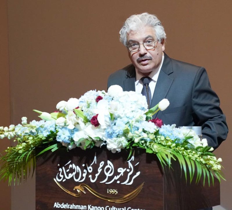 تدشين كتاب ترجمات أعمال محمد جابر الأنصاري الفكرية للدكتور رياض حمزة
