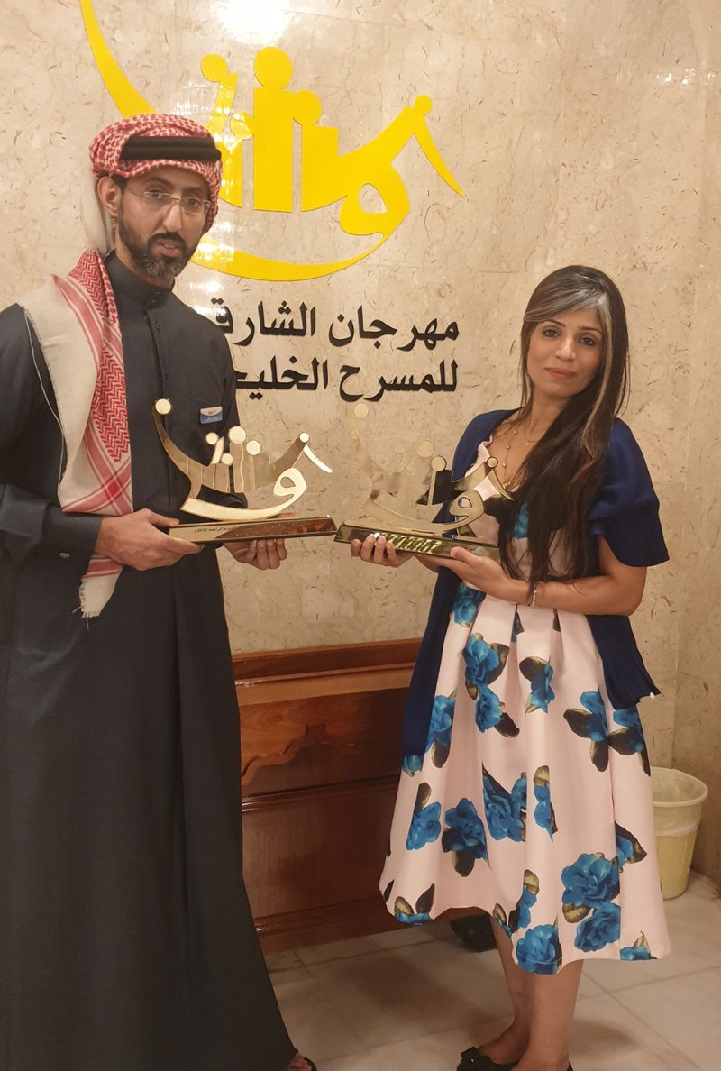 البحرين تفوز بجائزتين في مهرجان الشارقة للمسرح الخليجي