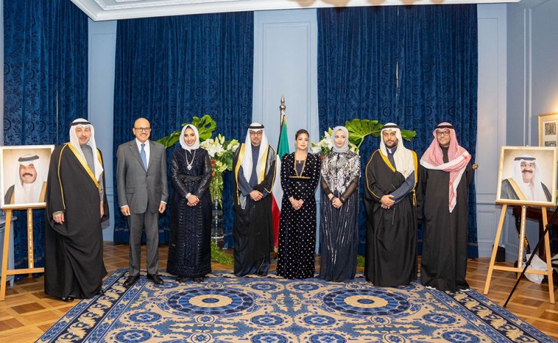 وزير الخارجية يحضر حفل استقبال البعثة الدائمة لدولة الكويت لدى الأمم المتحدة بمناسبة ذكرى العيد الوطني وذكرى التحرير
