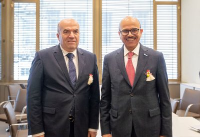 وزير الخارجية يجتمع مع وزير خارجية جمهورية بلغاريا