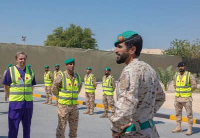 سمو مستشار الأمن الوطني ‏قائد الحرس الملكي يستقبل فريق البحث والإنقاذ "سواعد الغيث"