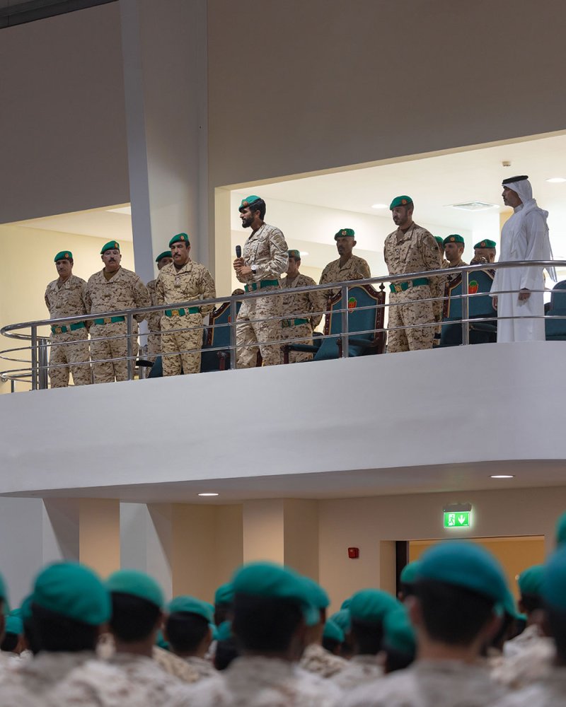 الحرس الملكي يقيم احتفالاً بمناسبة فوز قائد الفريق الملكي للقدرة ببطولة العالم لسباقات القدرة‎‎‎‎