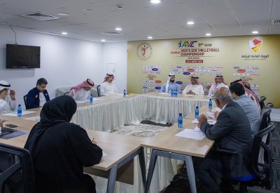 الكوهجي يشهد اجتماع اللجنة التنفيذية لبطولة الأندية الآسيوية للطائرة