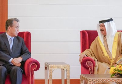 جلالة الملك المعظم يستقبل رؤساء الجمعية العامة للأمم المتحدة