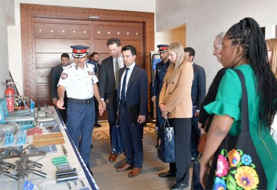 نائب رئيس الأمن العام يستقبل وفداً من موظفي مجلسي الشيوخ والنواب الأمريكي