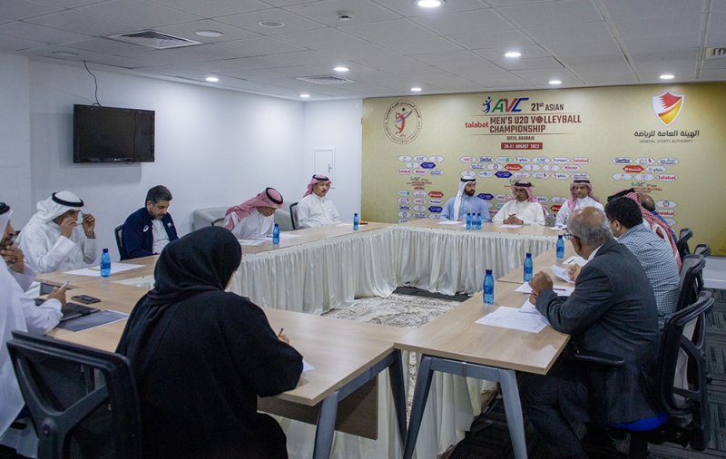 الكوهجي يشهد اجتماع اللجنة التنفيذية لبطولة الأندية الآسيوية للطائرة