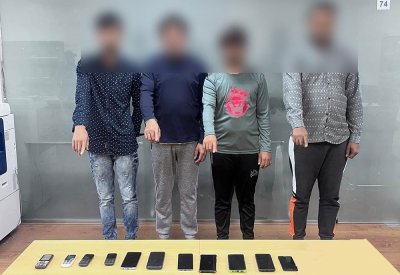 بالصورة: القبض على شبكة احتيالية لقيامهم بعمليات النصب والاحتيال الإلكتروني