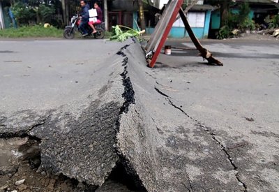 زلزال بقوة 6 درجات يضرب منطقة مينداناو بالفلبين