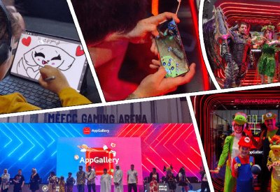 HUAWEI AppGallery يتوّج مشاركته في معرض الشرق الأوسط للأفلام والقصص المصورة