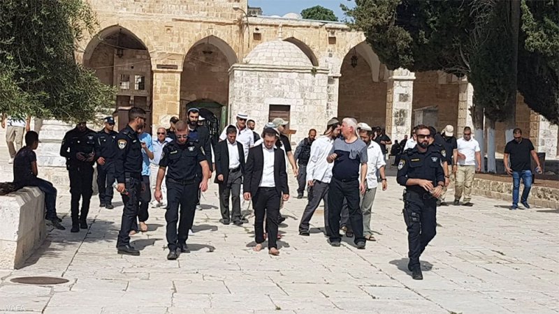 مستوطنون يقتحمون المسجد الأقصى في "عيد المساخر"