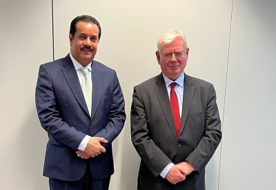 سفير مملكة البحرين في بروكسل يجتمع مع الممثل الخاص للاتحاد الأوروبي لحقوق الإنسان