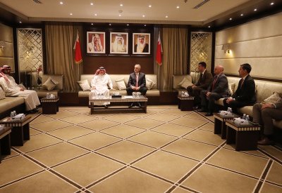 عسكر يستقبل وزير الرياضة الصربي