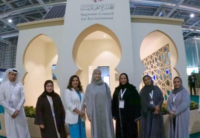 المجلس الأعلى للبيئة يستعرض (المسجد المستدام) في معرض الحدائق 2023