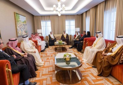 رئيسا مجلسي الشورى والنواب في مقدمة مستقبلي رؤساء وفود المجالس "الأردني والمصري العماني والسعودي والجزائري"