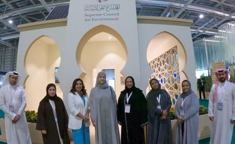 المجلس الأعلى للبيئة يستعرض (المسجد المستدام) في معرض الحدائق 2023
