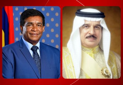 جلالة الملك المعظم يهنئ رئيس جمهورية موريشيوس بذكرى الاستقلال