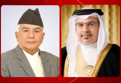 ‏سمو ولي العهد رئيس مجلس الوزراء يهنئ رئيس جمهورية نيبال بمناسبة فوزه في الانتخابات الرئاسية