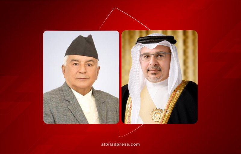 ‏سمو ولي العهد رئيس مجلس الوزراء يهنئ رئيس جمهورية نيبال بمناسبة فوزه في الانتخابات الرئاسية