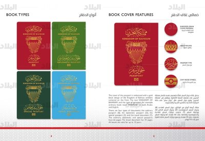 "البلاد" تنشر بالصور هوية الجواز الالكتروني الجديد