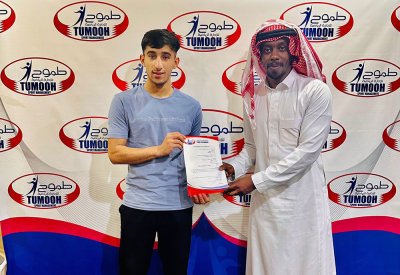 طموح وكيلًا للاعب المنتخب الأولمبي وسترة أحمد عبدالحميد