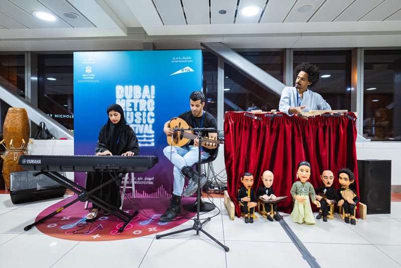 الإبداع العربي يتألق في مهرجان مترو دبي للموسيقى