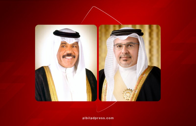سمو ولي العهد رئيس مجلس الوزراء يتلقى برقية شكر جوابية من أمير دولة الكويت