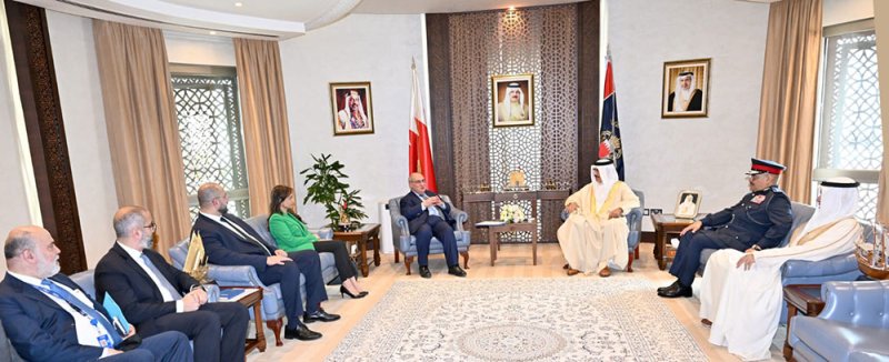 وزير الداخلية يستقبل مدير عام المنظمة الدولية للهجرة ويشيد بالتعاون القائم مع المنظمة