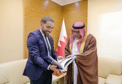 نائب رئيس المجلس الأعلى للقضاء يلتقي النائب العام الجورجي