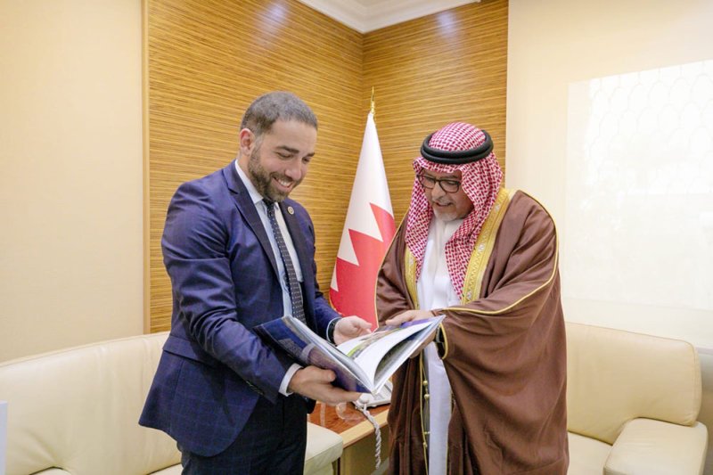 نائب رئيس المجلس الأعلى للقضاء يلتقي النائب العام الجورجي