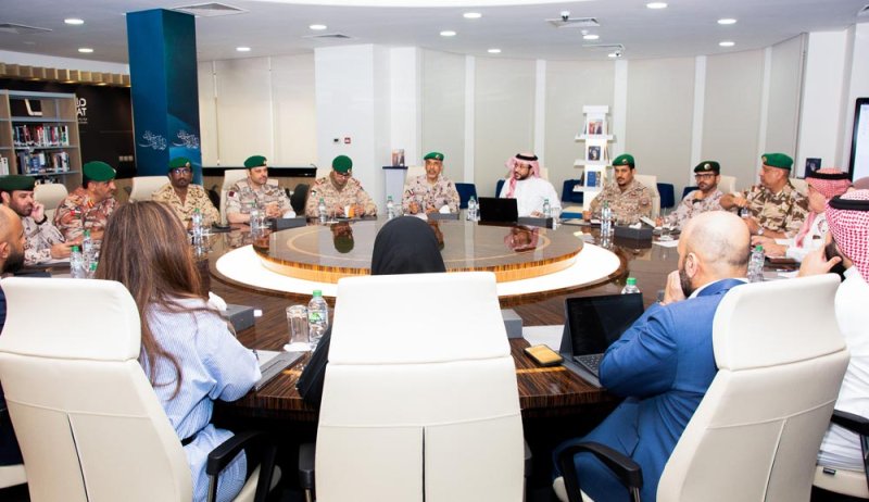الفريق التحضيري للأكاديمية الخليجية للدراسات الاستراتيجية والأمنية يزور مركز "دراسات"