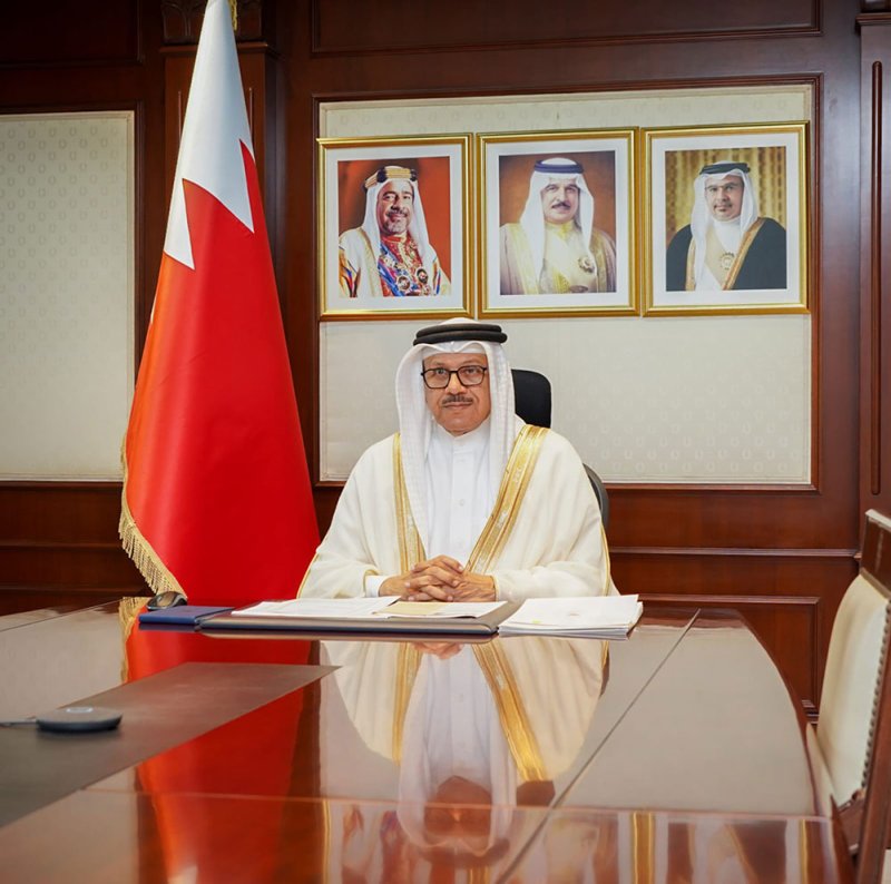 وزير الخارجية يتسلم نسخًا من أوراق اعتماد عدد من سفراء الدول المعينين لدى مملكة البحرين