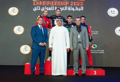 الشويخ يحرز الميدالية البرونزية في البطولة العربية للمواي تاي