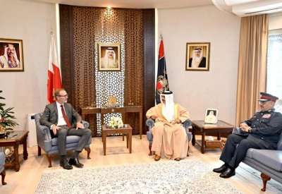وزير الداخلية يستقبل السفير الألماني
