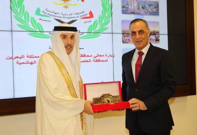 محافظ العاصمة يلتقي وزير الداخلية الأردني ومحافظ عمان ويبحث عددا من الموضوعات المتعلقة بالتعاون بين المحافظات