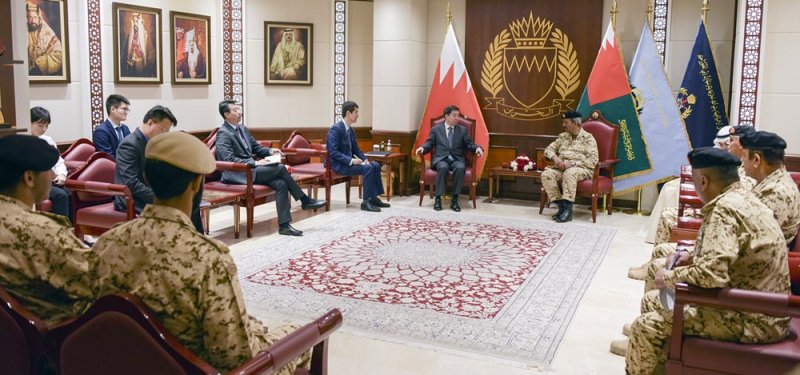 القائد العام لقوة دفاع البحرين يستقبل الرئيس التنفيذي لشركة Norinco الصينية