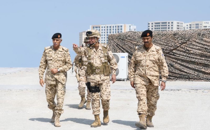 رئيس هيئة الأركان يتفقد المرحلة الختامية من مجريات تمرين القيادات "حصن الوطن 2023"