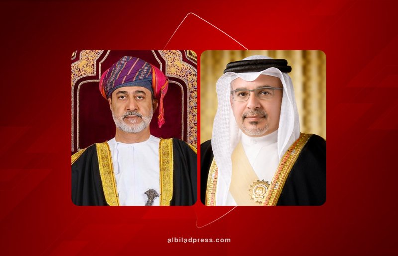 سمو ولي العهد رئيس مجلس الوزراء يتلقى برقية شكر جوابية من سلطان عمان