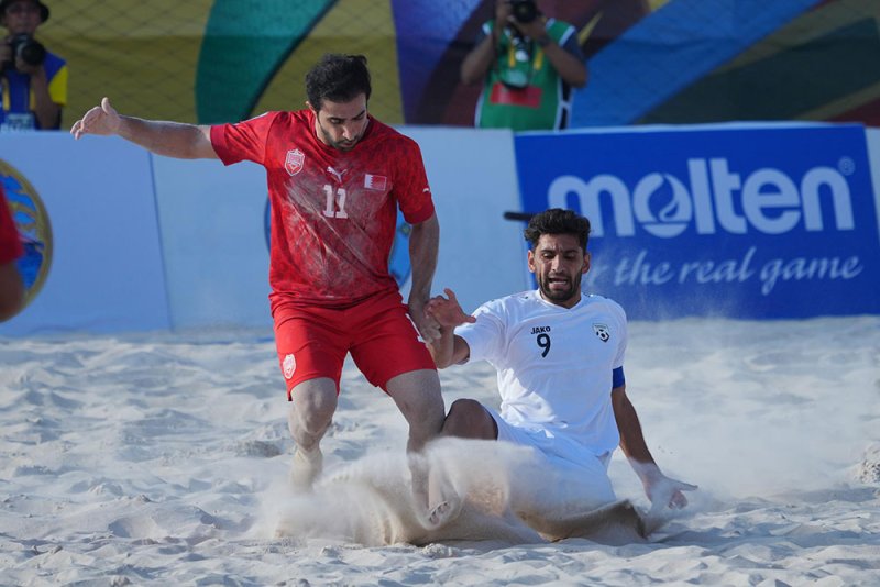 أحمر الشواطئ يتخطى أفغانستان في كأس آسيا