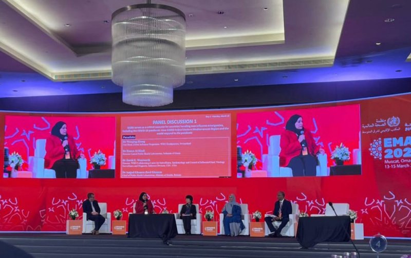 "الصحة" تُشارك في أعمال المؤتمر العلمي الثالث والاجتماع السادس لشبكة ترصد العدوى التنفسية الحادة في إقليم شرق المتوسط بسلطنة عمان