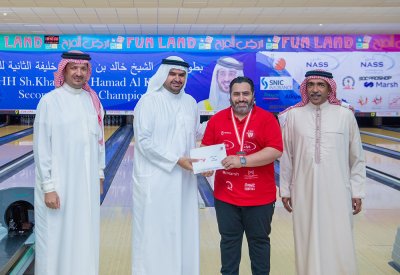 عيسى بن علي يتوج الأبطال ببطولة خالد بن حمد الثانية للبولينج