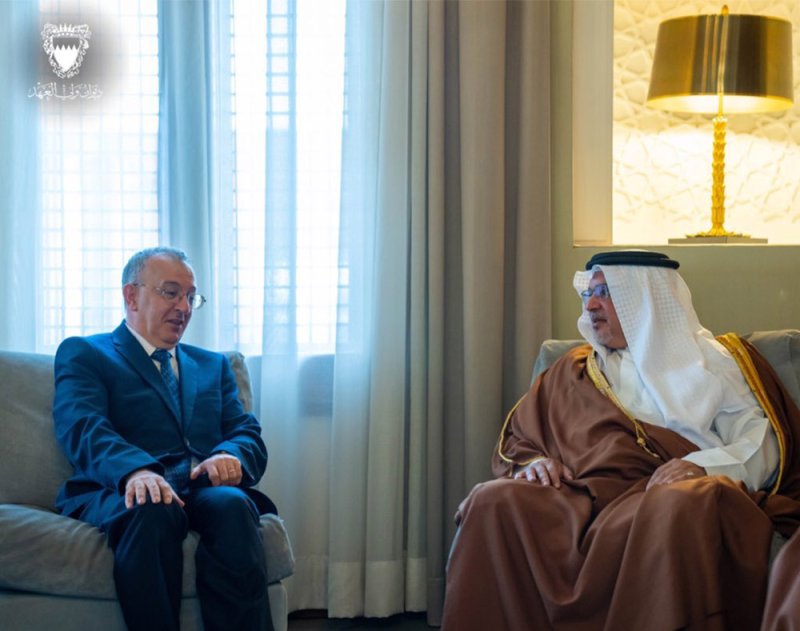 سمو ولي العهد رئيس مجلس الوزراء: مواصلة تعزيز العلاقات الثنائية بين البحرين والجزائر نحو آفاق أرحب