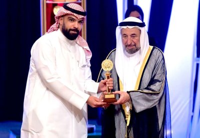 الشطي للبلاد: الجائزة ستزيدني من  المسؤلية والعطاء للكويت