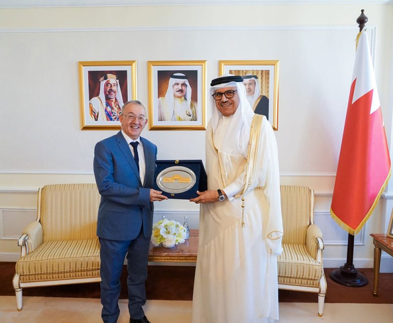 وزير الخارجية يستقبل سفير الجمهورية الجزائرية الديمقراطية الشعبية