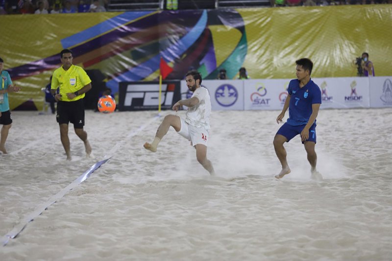 منتخب اىشواطئ يخسر أمام تايلند في كأس آسيا