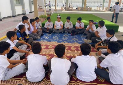 200 طالب ابتدائي يتدربون على إلقاء المواعظ وإمامة المصلين