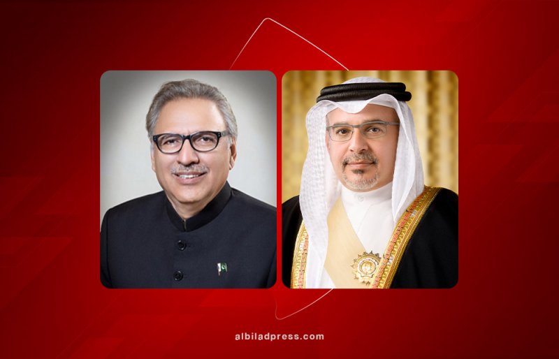 سمو ولي العهد رئيس مجلس الوزراء يهنئ الرئيس الباكستاني بذكرى اليوم الوطني