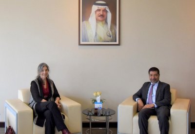 المؤسسة الوطنية لحقوق الإنسان تستقبل القائم بأعمال سفارة كندا لدى البحرين