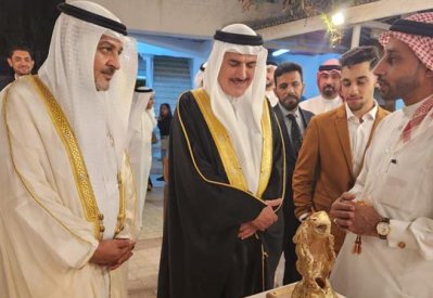 رئيس مجلس النواب يفتتح معرض ملتقى الخليج للفنون